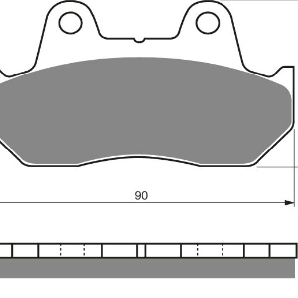 GOLDFREN Brake Pads 050 Ceramic carbon AD