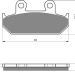 GOLDFREN Brake Pads 051 Ceramic carbon AD