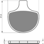 GOLDFREN Brake Pads 057 Ceramic carbon AD