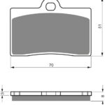 GOLDFREN Brake Pads 064 Ceramic Carbon S3