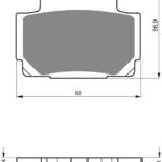 GOLDFREN Brake Pads 067 Ceramic carbon AD