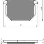 GOLDFREN Brake Pads 078 Ceramic carbon AD