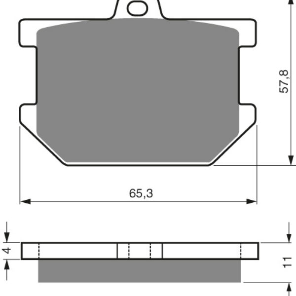 GOLDFREN Brake Pads 082 Ceramic carbon AD