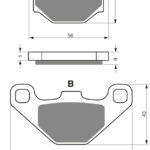 GOLDFREN Brake Pads 084 Ceramic Carbon S3