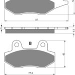 GOLDFREN Brake Pads 088 Ceramic Carbon S3