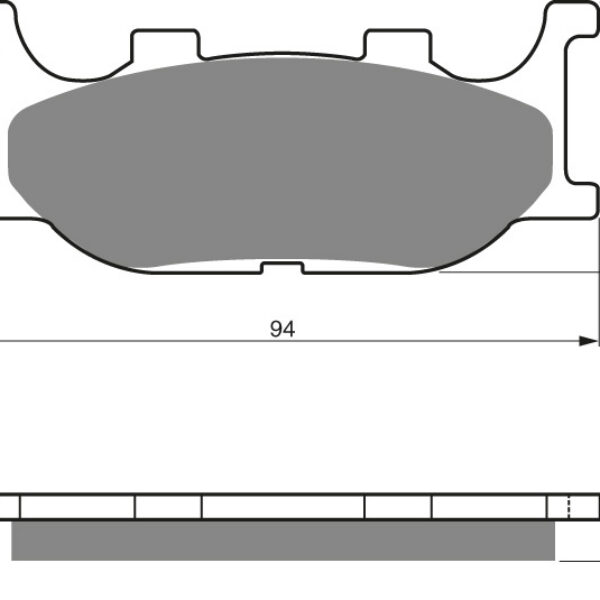 GOLDFREN Brake Pads 099 Ceramic carbon AD