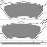 GOLDFREN Brake Pads 106 Ceramic carbon AD
