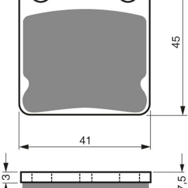 GOLDFREN Brake Pads 144 Ceramic carbon AD