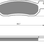 GOLDFREN Brake Pads 146 Ceramic carbon AD