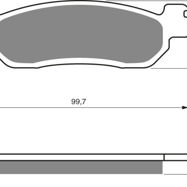 GOLDFREN Brake Pads 146 Ceramic carbon AD