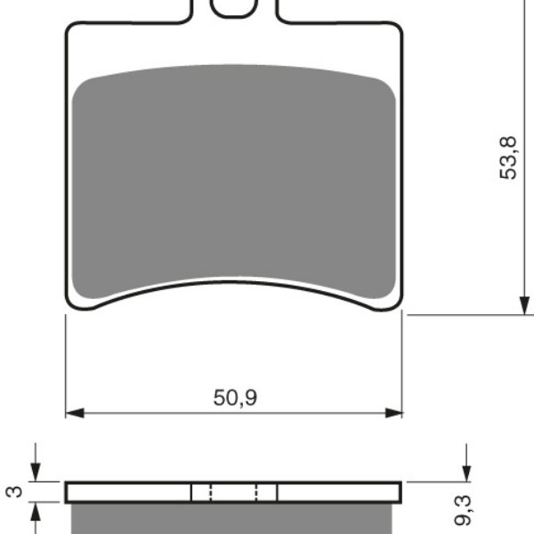 GOLDFREN Brake Pads 150 Ceramic carbon AD