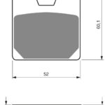 GOLDFREN Brake Pads 169 Ceramic Carbon S3