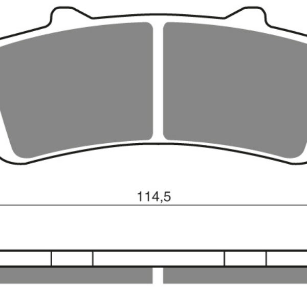 GOLDFREN Brake Pads 178 Ceramic carbon AD
