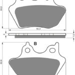 GOLDFREN Brake Pads 181 Ceramic carbon AD