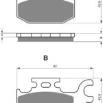 GOLDFREN Brake Pads 182 Ceramic carbon AD