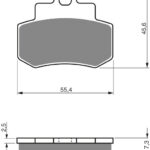GOLDFREN Brake Pads 192 Ceramic carbon AD