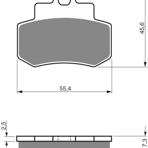 GOLDFREN Brake Pads 192 Ceramic carbon AD