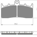 GOLDFREN Brake Pads 194 Ceramic Carbon S3
