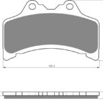 GOLDFREN Brake Pads 204 Ceramic carbon AD