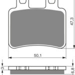 GOLDFREN Brake Pads 211 Ceramic carbon AD