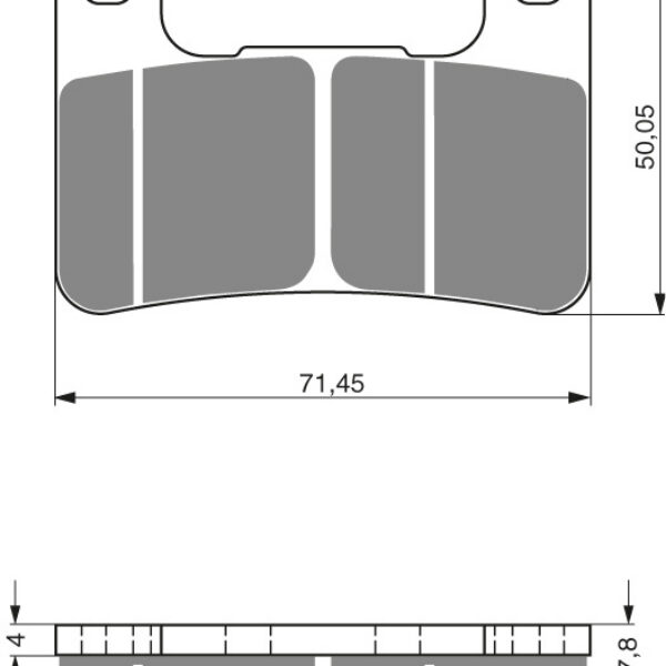 GOLDFREN Brake Pads 213 Ceramic carbon AD