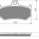 GOLDFREN Brake Pads 235 Ceramic Carbon S3