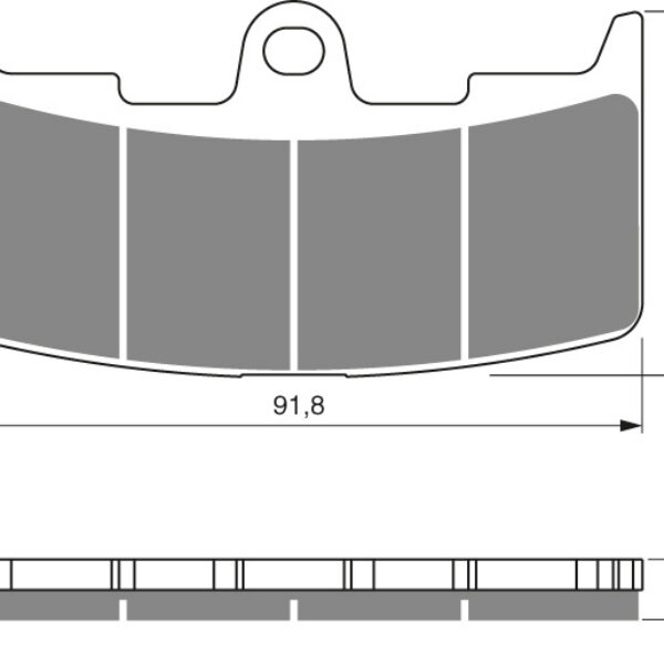 GOLDFREN Brake Pads 270 Ceramic Carbon S3