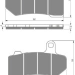 GOLDFREN Brake Pads 271 Ceramic Carbon S3