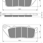 GOLDFREN Brake Pads 277 Ceramic Carbon AD