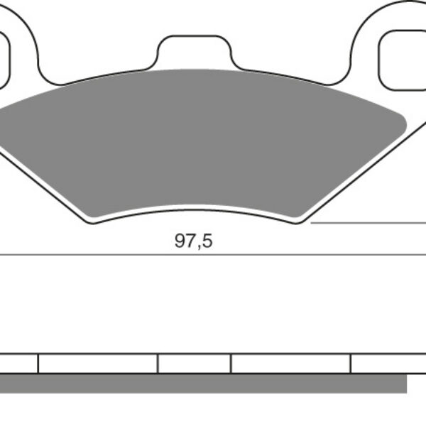 GOLDFREN Brake pads 280 Ceramic Carbon AD