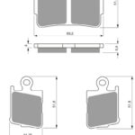 GOLDFREN Brake Pads 298 Ceramic Carbon AD