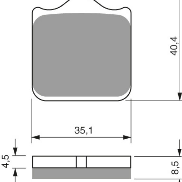 GOLDFREN Brake Pads 304 Ceramic Carbon S3