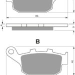 GOLDFREN Brake Pads 306 Ceramic Carbon S3