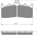 GOLDFREN Brake Pads 318 Ceramic Carbon S3