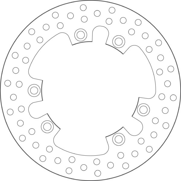 GOLDFREN brakedisc yd250 hd156 id135 t6.2