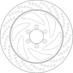 GOLDFREN brakedisc yd295 hd78.1 id57.2 t5.2