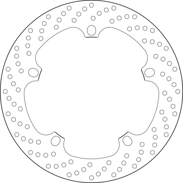 GOLDFREN brakedisc yd305 hd204 id181 t5
