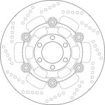 GOLDFREN Brakedisc yd275 hd77,8 id56 t4,9