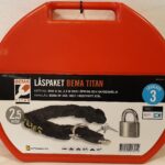 Bema Titan Padlock RF-360 and chain 2.5m