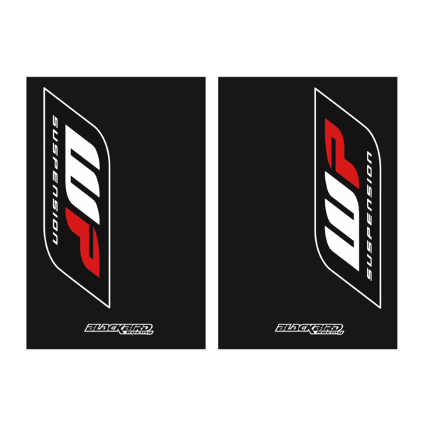 Blackbird Cystall Stickers - Black WP