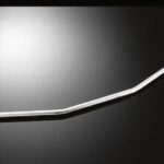 Highway Hawk handlebar 1 drag wide with DIMPLES