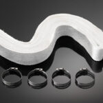 Highway Hawk EXH. WRAP HEAT RESIST. white 15MTR