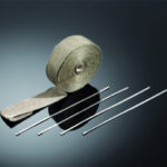 Highway Hawk exhaust wrap titanium