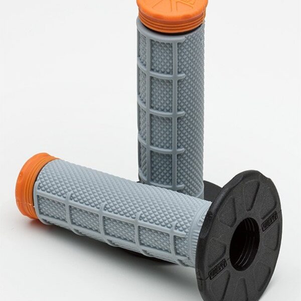 Protaper Grips Tri-Density ½ Waffle Orange/Grey