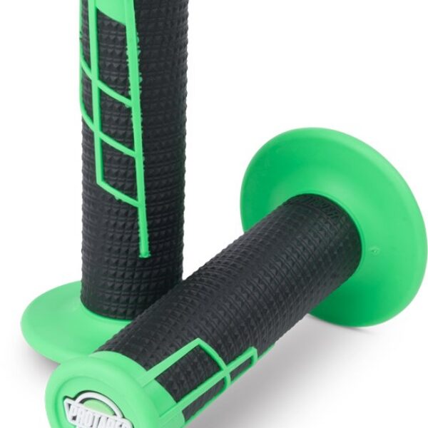 Protaper Grips Clampon 1/2 Waffle Neon Green/Black