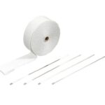 Exhaust Wrap White 10 Mtr