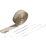 Exhaust Wrap Titanium 10 Mtr