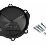UFO Clutch cover CRF250 18- Black