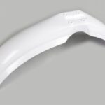 UFO Front fender YZ125-490 87-91 White 046