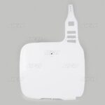UFO Front number plate YZ125-490 86-91 White 046